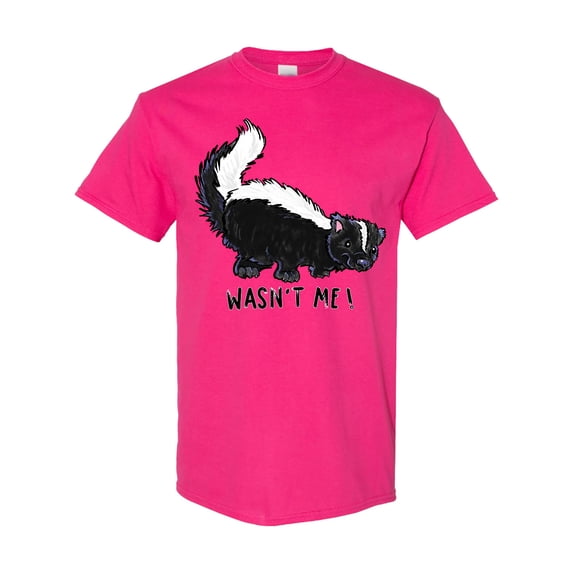 Inktastic Animals Cute Skunk Wasn't Me T-Shirt