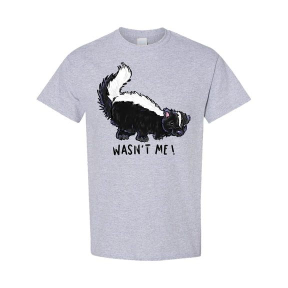 Inktastic Animals Cute Skunk Wasn't Me T-Shirt