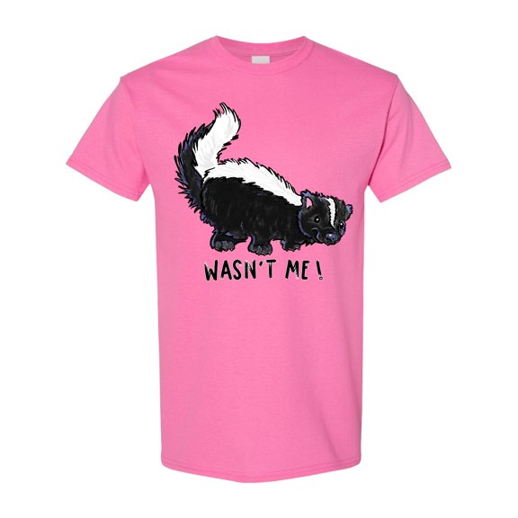 Inktastic Animals Cute Skunk Wasn't Me T-Shirt