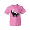 thumbnail image 1 of Inktastic Animals Cute Skunk Wasn't Me Youth T-Shirt, 1 of 5