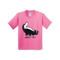thumbnail image 1 of Inktastic Animals Cute Skunk Wasn't Me Youth T-Shirt, 1 of 5