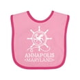 thumbnail image 1 of Inktastic Annapolis Maryland Vacation Boys or Girls Baby Bib, 1 of 4