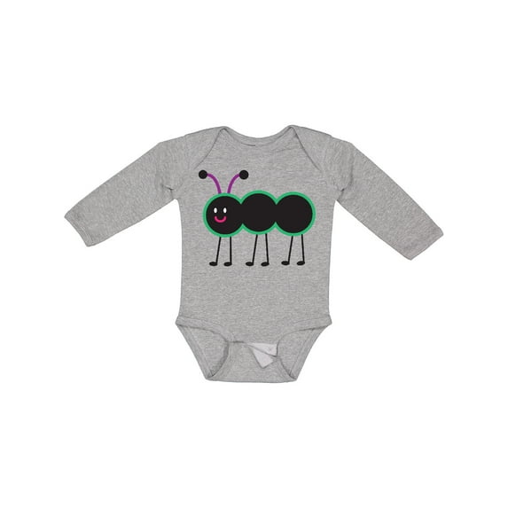 Inktastic Ant Bug Boys or Girls Long Sleeve Baby Bodysuit