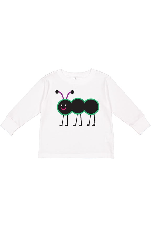 Ant Bug Boys or Girls Long Sleeve Toddler T-Shirt