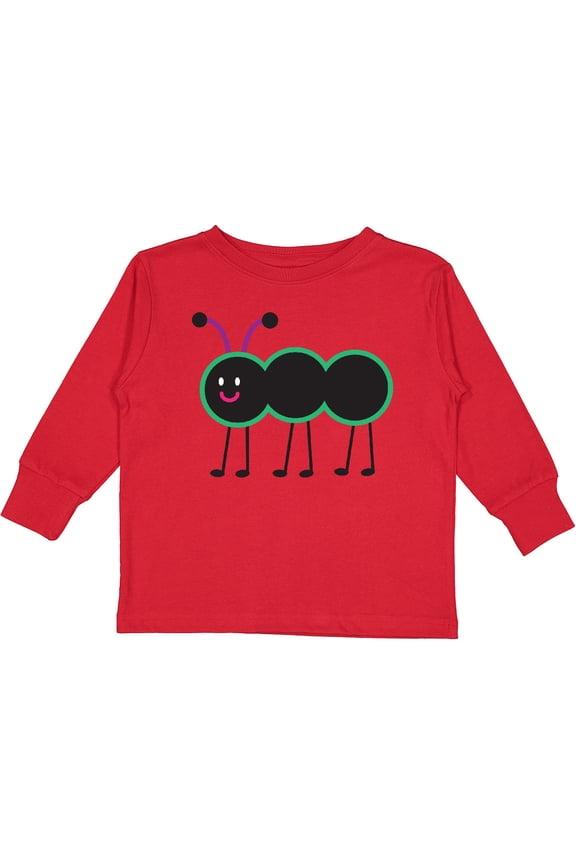 Ant Bug Boys or Girls Long Sleeve Toddler T-Shirt