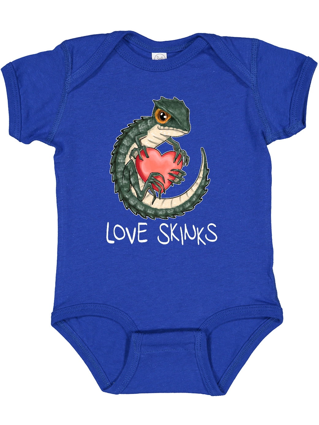 Inktastic Anti-Valentine's Love Skinks Cute Pun Crocodile Skink Lizard ...