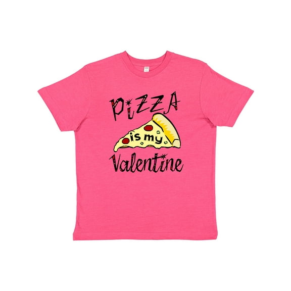 Inktastic Anti-valentine's Pizza is My Valentine Youth T-Shirt