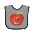 thumbnail image 1 of Inktastic Apple Cider Time Autumn Boys or Girls Baby Bib, 1 of 4