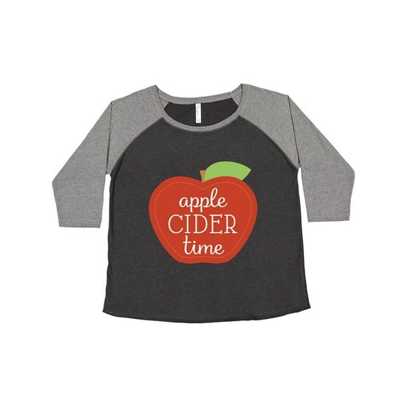 Inktastic Apple Cider Time Autumn Women's Plus Size T-Shirt