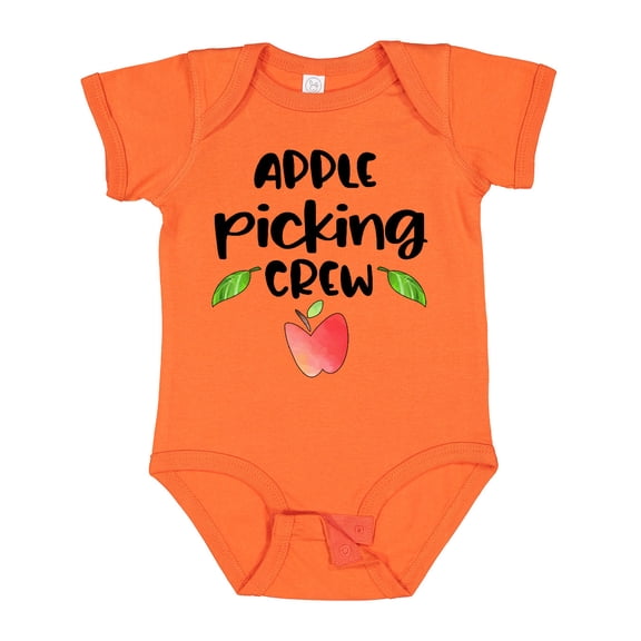 Inktastic Apple Picking Crew Boys or Girls Baby Bodysuit