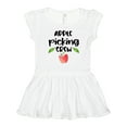 thumbnail image 1 of Inktastic Apple Picking Crew Girls Toddler Dress, 1 of 5