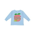 thumbnail image 1 of Inktastic Apple School is Cool Girls Long Sleeve Toddler T-Shirt, 1 of 5
