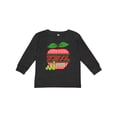 thumbnail image 1 of Inktastic Apple School is Cool Girls Long Sleeve Toddler T-Shirt, 1 of 5