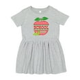 thumbnail image 1 of Inktastic Apple School is Cool Girls Toddler Dress, 1 of 5