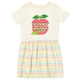 thumbnail image 1 of Inktastic Apple School is Cool Girls Toddler Dress, 1 of 5