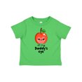 thumbnail image 1 of Inktastic Apple of My Daddy's Eye Cute Red Apple Boys or Girls Toddler T-Shirt, 1 of 5
