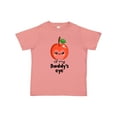 thumbnail image 1 of Inktastic Apple of My Daddy's Eye Cute Red Apple Boys or Girls Toddler T-Shirt, 1 of 5