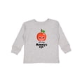 thumbnail image 1 of Inktastic Apple of My Mommy's Eye Cute Red Apple Boys or Girls Long Sleeve Toddler T-Shirt, 1 of 5