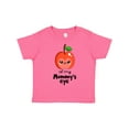 thumbnail image 1 of Inktastic Apple of My Mommy's Eye Cute Red Apple Boys or Girls Toddler T-Shirt, 1 of 5