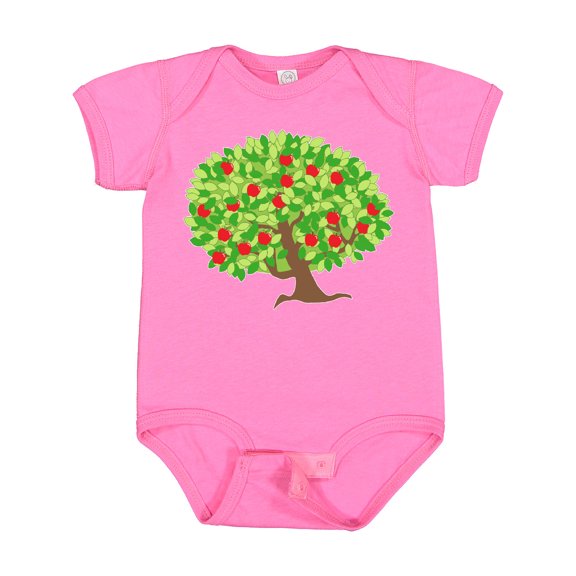 Inktastic Apples in Tree Boys or Girls Baby Bodysuit