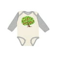 thumbnail image 1 of Inktastic Apples in Tree Boys or Girls Long Sleeve Baby Bodysuit, 1 of 5