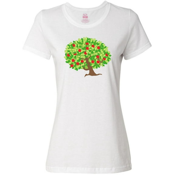 Inktastic Apples in Tree Women's T-Shirt