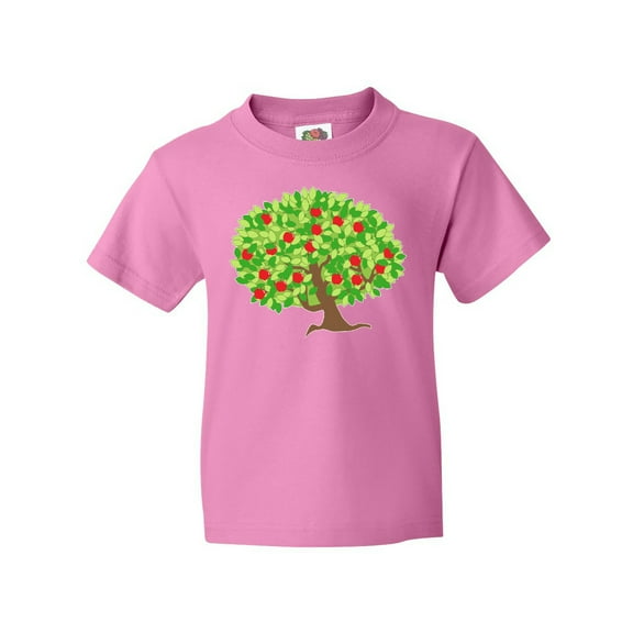 Inktastic Apples in Tree Youth T-Shirt