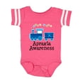thumbnail image 1 of Inktastic Apraxia Awareness Ribbon Train Boys or Girls Baby Bodysuit, 1 of 5