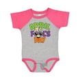 thumbnail image 1 of Inktastic April Fools Day with Funny Face Replacing O Boys or Girls Baby Bodysuit, 1 of 5