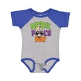 thumbnail image 1 of Inktastic April Fools Day with Funny Face Replacing O Boys or Girls Baby Bodysuit, 1 of 5