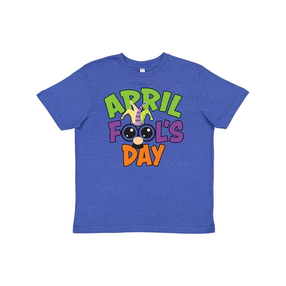 Inktastic April Fools Day with Funny Face Replacing O Youth T-Shirt
