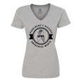 thumbnail image 1 of Inktastic April Parkinsons Disease Awareness Month Badge Women's V-Neck T-Shirt, 1 of 5