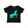 thumbnail image 1 of Inktastic Aqua Unicorn Boys or Girls Toddler T-Shirt, 1 of 5