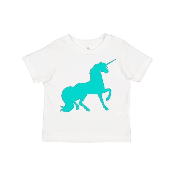 Inktastic Aqua Unicorn Boys or Girls Toddler T-Shirt