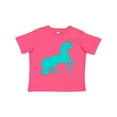 thumbnail image 1 of Inktastic Aqua Unicorn Boys or Girls Toddler T-Shirt, 1 of 5