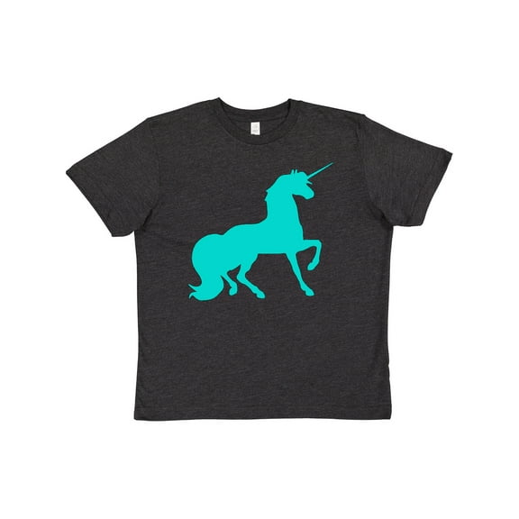 Inktastic Aqua Unicorn Youth T-Shirt