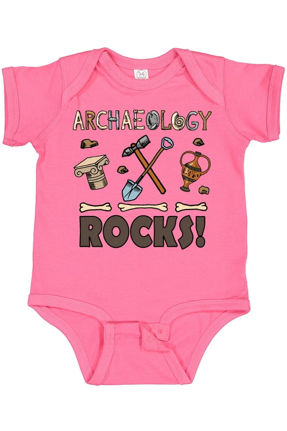 Archaeology Rocks Archaeologist Boys or Girls Baby Bodysuit