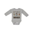 thumbnail image 1 of Inktastic Archaeology Rocks Archaeologist Boys or Girls Long Sleeve Baby Bodysuit, 1 of 5