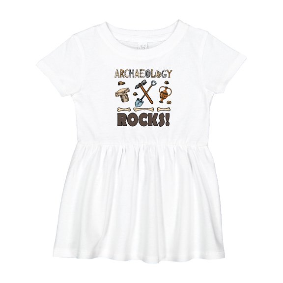 Inktastic Archaeology Rocks Archaeologist Girls Baby Dress