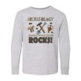 thumbnail image 1 of Inktastic Archaeology Rocks Archaeologist Long Sleeve Youth T-Shirt, 1 of 5