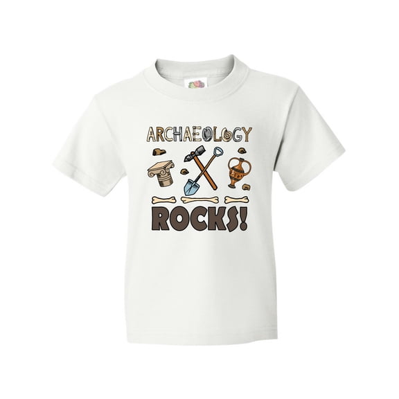 Inktastic Archaeology Rocks Archaeologist Youth T-Shirt