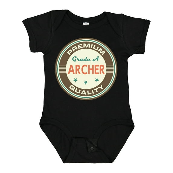 Inktastic Archer Premium Vintage Boys or Girls Baby Bodysuit