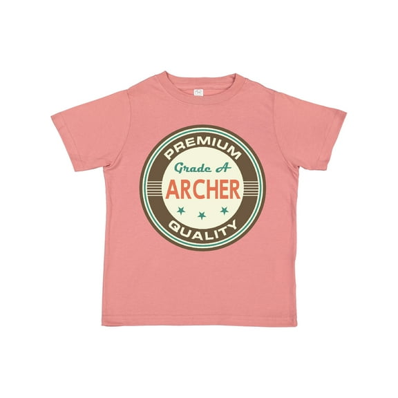 Inktastic Archer Premium Vintage Boys or Girls Toddler T-Shirt