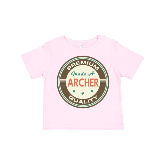 Inktastic Archer Premium Vintage Boys or Girls Toddler T-Shirt