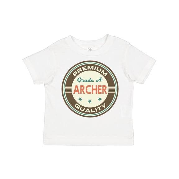 Inktastic Archer Premium Vintage Boys or Girls Toddler T-Shirt