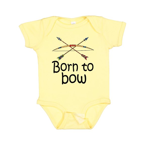 Inktastic Archery Born to Bow Boys Baby Bodysuit