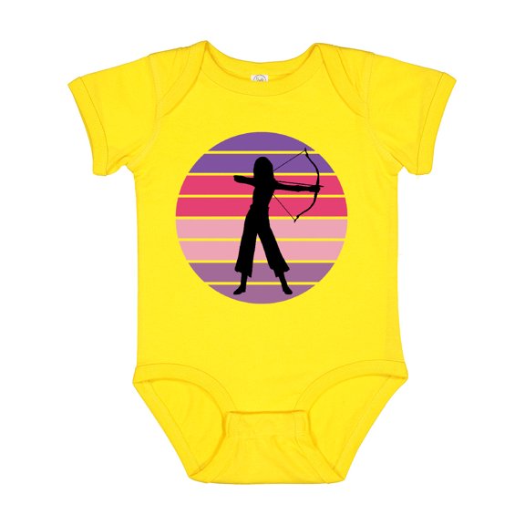 Inktastic Archery Bowhunting Female Archer Girls Baby Bodysuit