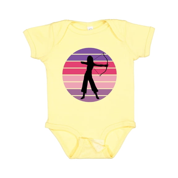 Inktastic Archery Bowhunting Female Archer Girls Baby Bodysuit
