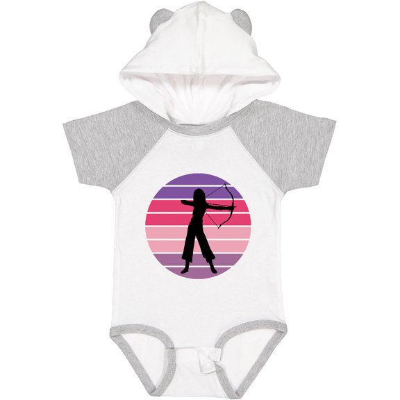 Inktastic Archery Bowhunting Female Archer Girls Baby Bodysuit
