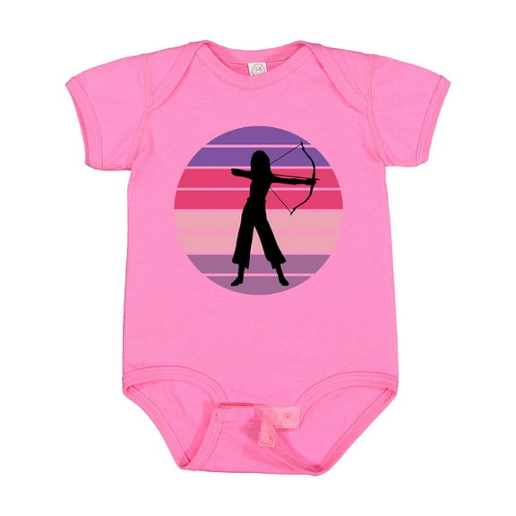 Inktastic Archery Bowhunting Female Archer Girls Baby Bodysuit